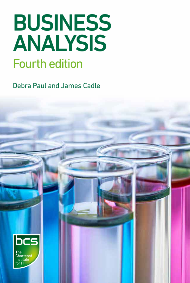 Business Analysis textbook cover